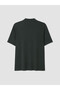 Rmz Gi̇yi̇m Farkiyla Devrik Roba Yaka Men's T-Shirt - 4