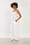 Women's Shoulder-Strap Detailed Blouse - Natural - 3