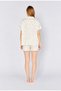 Ecru Appliqué Collar Shirt and Pocket Detailed Shorts Muslin Heart Patterned Washable Shorts Set I Ek100181373 - 6