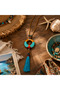 Narevia Bohemian Turquoise Tasseled Natural Stone Necklace I Handmade Uniqueness - 3
