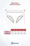Women's Classic Cut Cotton Plain Bato Panties 3-Pack Colorful - 7