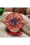 Rodokrozite - Silver Color Torus Figure Orgonite Pendant (Handmade Design Products) - 5