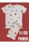 100% Cotton Children's Shorts Set # Printed Children's Shorts Set # Striped Patternlitakım # Laundry Room