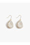 Dangle Stone Detailed Earrings