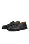 , Men's Genuine Leather Casual Shoes 1611065Z712 Black - 5