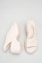 Stella Ecru Women's Genuine Leather Daily Comfortable Sole Sandals - 3