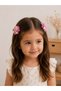 Girl's Knitted Snap Buckle (Pink Shades)