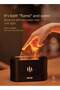 Humidifier Flame Aroma Diffuser Aromatherapy Light Mist Atomizer Auto Off Protection for Spa Home Yoga Office 180ml Black - 4