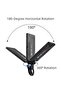 RGB LED Camera Light, Portable Full-Color Video Light, 3000-9900K, 94 Beads, HSI 0-360° - 4