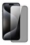 Privacy Glass for iPhone 15 Pro Max Screen Protector Anti-Spy Tempered Glass Film - 2