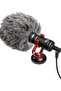 On Camera Shotgun Video Microphone by-MM1 for YouTube Vlogging Facebook Livestream Recording Mic