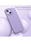 5-in-1 iPhone 14 (6.1-Inch) Purple Silicone Case - With 2 Screen Protectors & 2 Camera Lens Protectors - 4