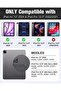 Black Slim Hard Case for iPad Air 13-Inch M2 (2024) & iPad Pro 12.9-Inch (6th/5th Gen) - 2
