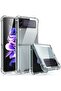 Clear Case for Galaxy Z Flip 4, Samsung Z Flip 4 Phone Case, Ultra Slim Thin Crystal Transparent Soft TPU Cover