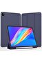 iPad Pro 12.9 Case 2022/2021 with Pencil Holder, Trifold Stand, Soft TPU, Auto Wake/Sleep