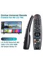 Universal Remote Control for All LG Magic OLED NanoCell 4K UHD LCD LED HDR 3D Smart Series TV with Netflix Prime Video Buttons - 3