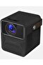 T5 1920 x 1080P Mini LED Portable Dual Frequency WiFi Android 9.0 Remote Electronic Focusing Projector