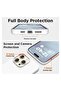 Compatible with iPhone 15 Pro Max Case, Liquid Silicone Case, Full Body Shockproof Protective Cover Slim Thin Phone Case with Soft Anti-Scratch Microfiber Lining, 6.7 inch-White - 4