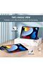 iPad 10.2 Case - Compatible with iPad 9th/8th/7th Gen - Slim Hard Back Shell Protective Smart Cover (Navy Blue) - 5