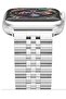 Stainless Steel Heavy Band for Apple Watch 41mm 40mm 38mm, Series 8/7/6/SE/5/4/3, Silver - 3