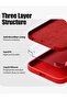Liquid Silicone Case Compatible with iPhone 14 Pro Max (6.7 inch), Silky-Soft Touch Full Body Protection Shockproof Cover Case with Soft Microfiber Lining - Red - 2