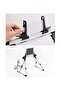 Tablet Holder, 360 Adjustable Phone/Tablet Stand with Steel Arm, Lazy Mount Tablet Clamp - 6