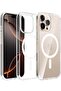 iPhone 16 Pro Max Magnetic Case - Clear Scratch-Resistant Back (AHN)