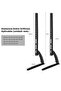 Universal Table TV Stand for 37-75 Inch LED LCD Plasma TVs, Supports 45kg, VESA 600x400mm - 5