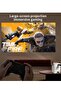 Q1 Portable Video Projector – 1080P Android Projector with WiFi, Bluetooth, and Tripod (White) - 3