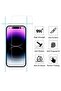 Tempered Glass Screen Protector for iPhone 14 Pro Max 6.7" - 9H Hardness, HD Clear, Anti-Scratch, Bubble-Free - 2