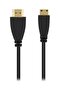 High-Speed HDMI to Mini HDMI Cable – Gold-Plated, Full HD 1080P, 3D, ARC, Durable Black - 3