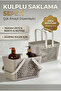 6-Piece Gray Multi-Purpose Organizer Basket with Handles Kitchen Bathroom Storage Set