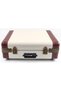 Retro AMBASSADOR - Vintage Classic Style 3-Speed LP Vinyl Turntable with Bluetooth & Built-in Speakers - 2