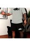 Unisex Oversize Shorts Set Short Sleeve T-Shirt Comfortable Fit Summer Casual Sports