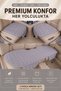 Anti-Sweat Car Auto Cushion Set with Soft Anti-Slip Base Pocket Inside the Vehicle Gray - 4