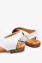 Valenza Women's Genuine Leather Casual Shoes - White - 5