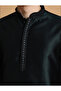 Mens Self Design Jacquard Silk Kurta Set - 5