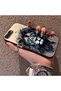 iPhone 7 Plus Compatible Silicone Edge Hard Back Case Couple Phone Case with Lion Pattern - 2