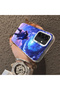 Samsung Galaxy A26 Compatible Silicone Edge Hard Back Case Couple Phone Case with Line Pattern - 4