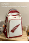 Women's Backpack, Multi-Pocket Zipper Design with Duck Charm, Large Capacity Campus-Style Minimalist - 4