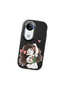 Vivo V50 Compatible Case Camera Protector Black Silicone Couple Phone Case Girl Patterned - 3