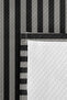 Black Striped Youth Room Single Pique Set-Grey Smoked Stripes 160X220 cm Quilted Bedspread - 7