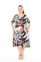 Women's Large Size Licra Dress - 2