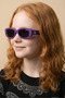 Heyo Dark Purple Black Girls' Sunglasses - 3