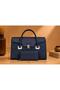 BAGCO Women's Leather Handbag with Matching Wallet | Large Office Work Bag | Rectangular Top Handle Handbag | 37 × 23 × 11 cm