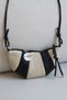Women's Knot Detailed Croissant Model Stylish Shoulder and Underarm Bag Width 25 Length 15 - 2