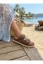 Daily Stone-Embellished Women's Double Buckle Slippers