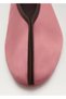 Contrast Ballerinas with Satin Ribbon - 4