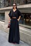 Women's V-Neck Blouse Wide-Leg Pants Oversize Modal Textured Set