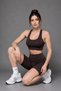 Women's Brown High Waist Slimming Flexible Short Leggings - 4